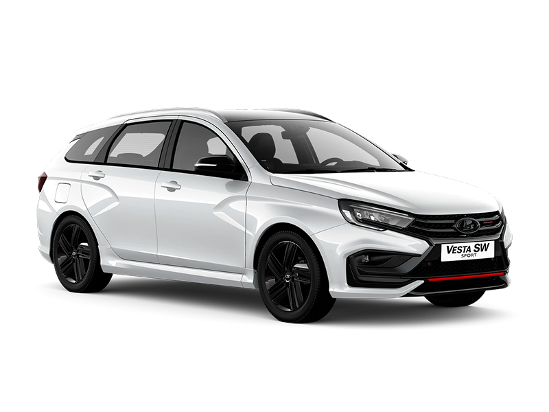 Купить Lada Vesta SW Sport в Новосибирске - Белый "Ледниковый" (221)