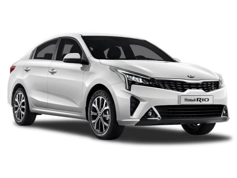 Купить KIA Rio в Новосибирске - Crystal White